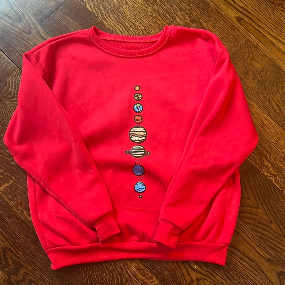 Unisex Planet Crewneck